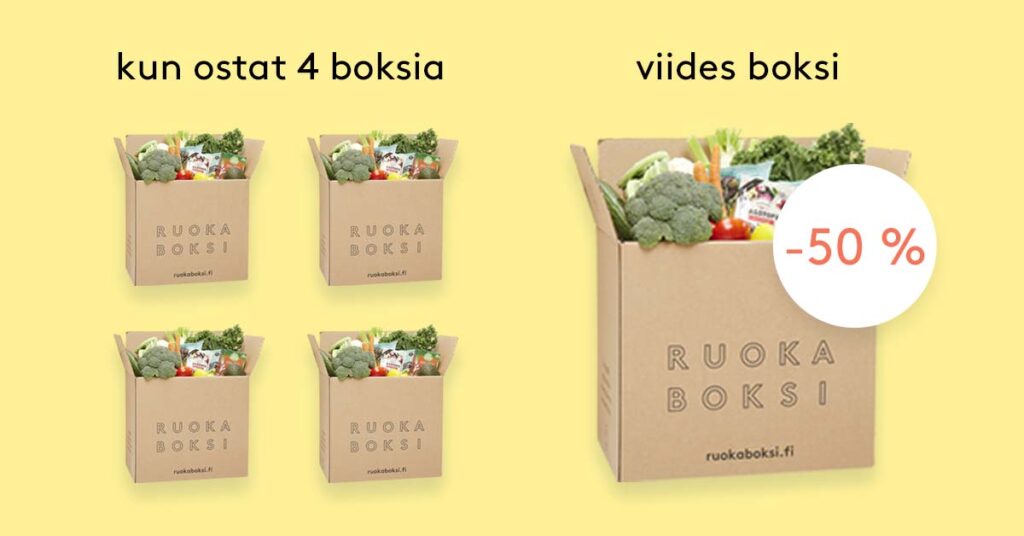 Ruokaboksin syyskampanja! | Ruokaboksi